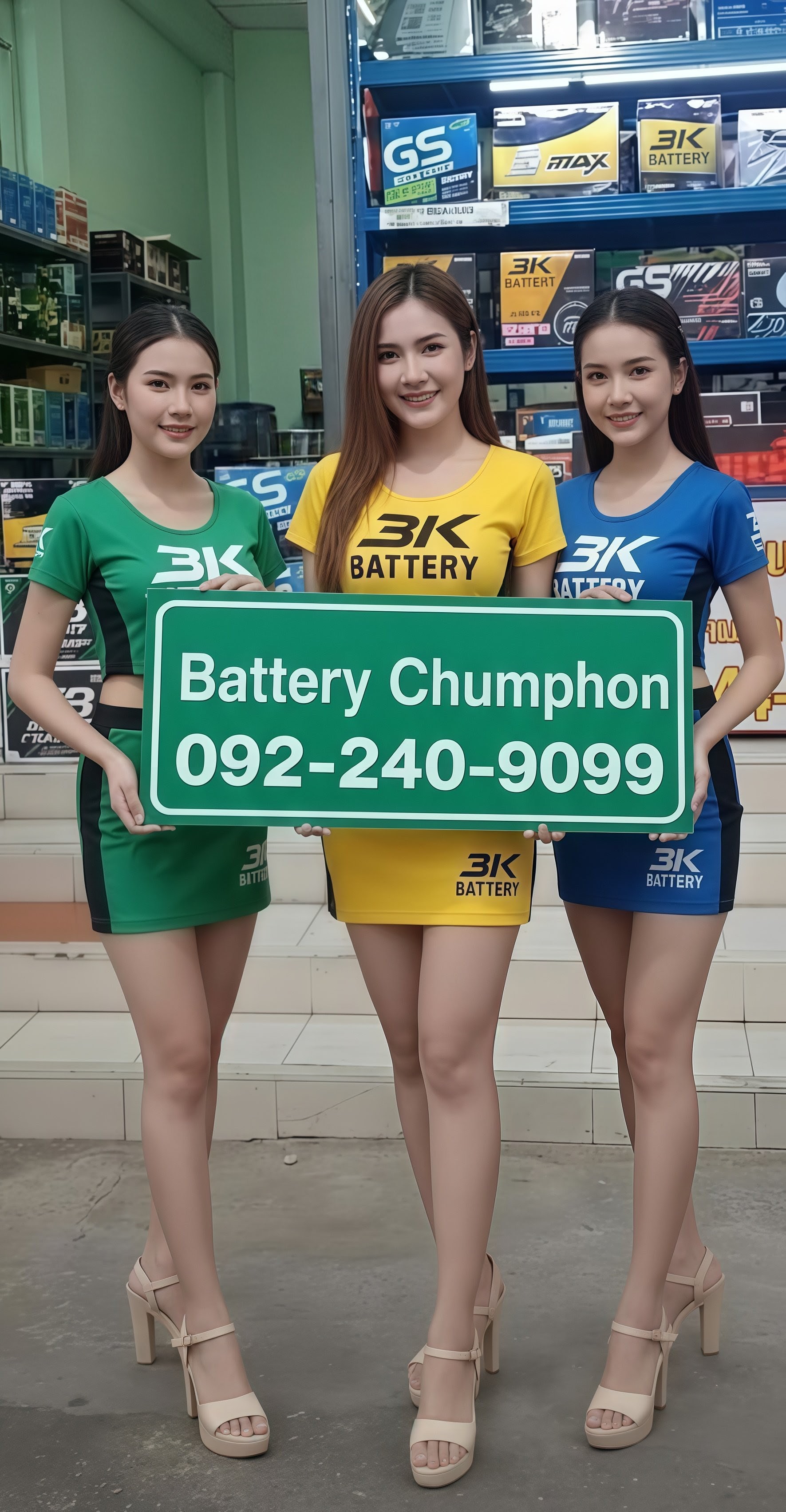 ร้านจำหน่ายแบตเตอรี่ GS FB 3K Amaron ชุมพร ตัวแทนจำหน่ายอย่างเป็นทางการ